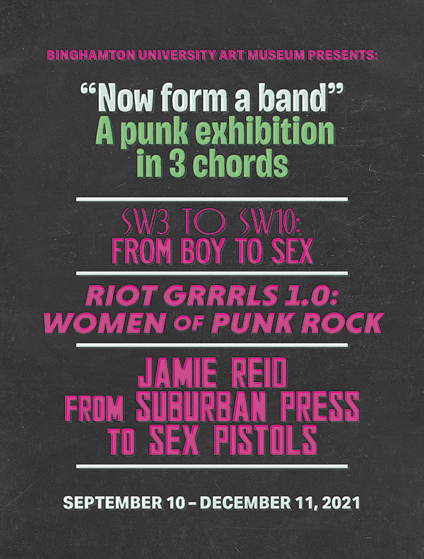 Binghamton University Calendar 2022 Now Form A Band” A Punk Exhibition In 3 Chords (Binghamton University Art  Museum) - The Bridge